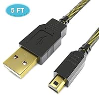 6amLifestyle   3DS Charger Cable, 5FT Upgraded High Speed USB Charging Cord For Nintendo 3DS XL / 3DS / DSi / DSi XL