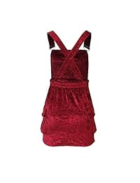 Choichic vestidos generales para mujer - Lindo Suspender Falda Mini Vestido de Jumper