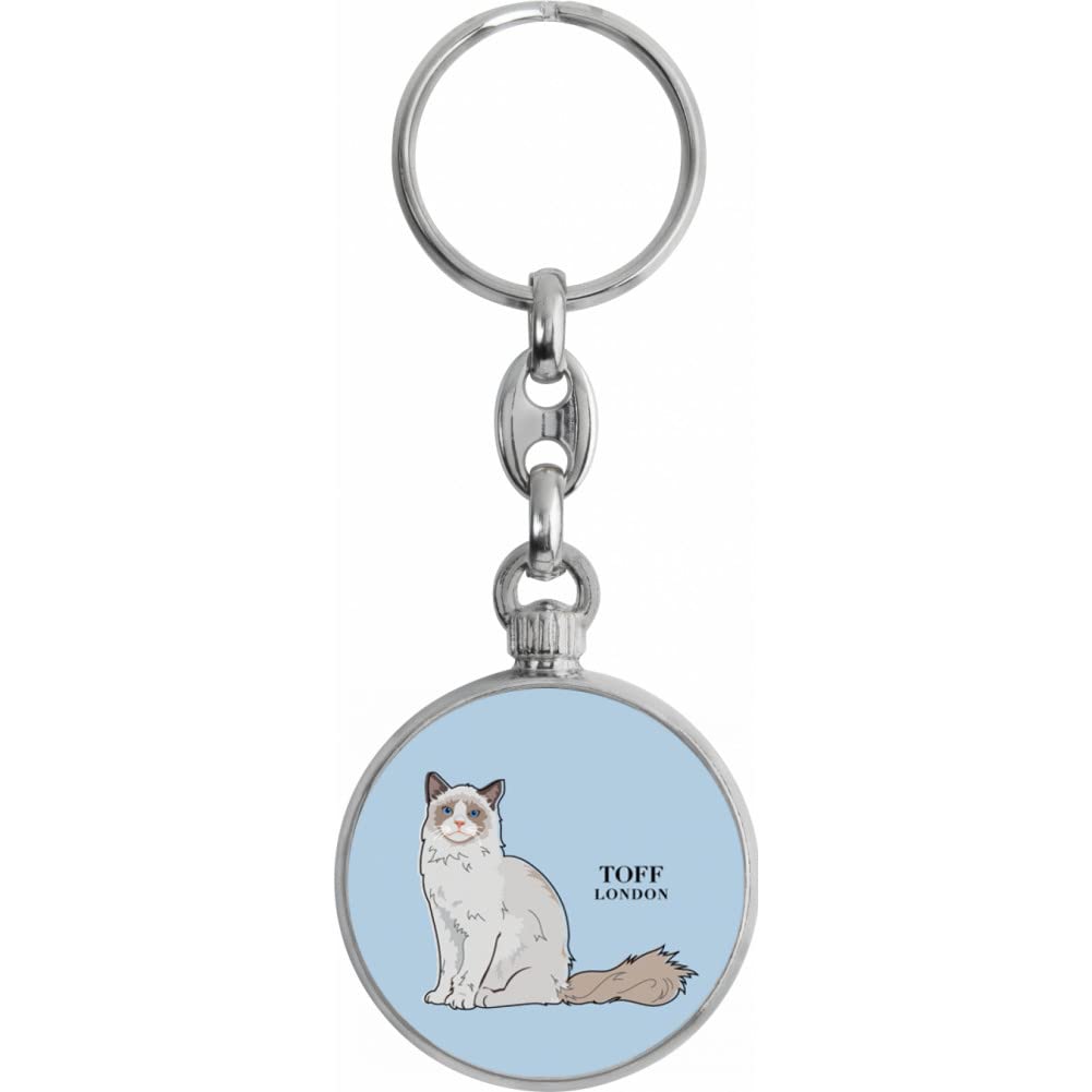 Toff London Ragdoll Cat Keyring