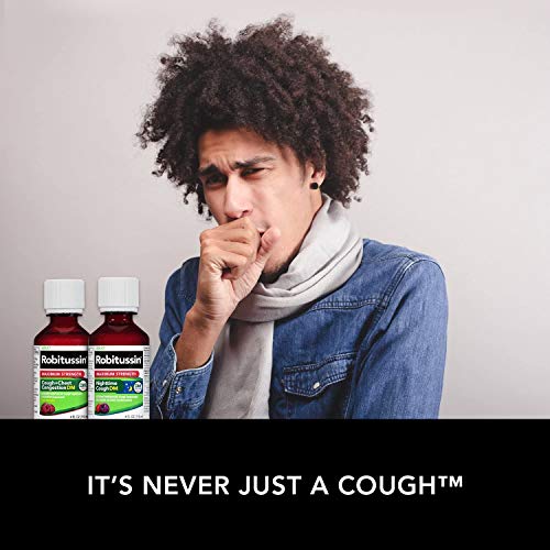 Robitussin Adult Maximum Strength Cough, Chest Congestion & Sore Throat