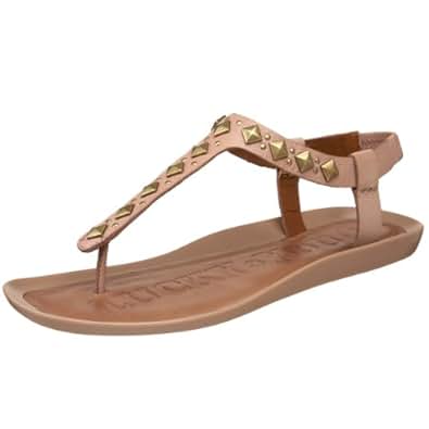 Amazon.com | Lucky Brand Women's Aasia Sandal, Blush, 9 M US | Flats
