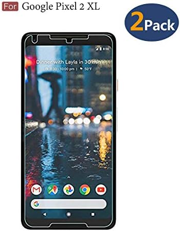 LEDitBe for Google Pixel 2 XL Screen Protector,[Scratch-Prevention][Case Friendly] [Easy Application] Anti-Bubble Tempered Glass Screen Protector for Google Pixel 2 XL [2 - Pack]