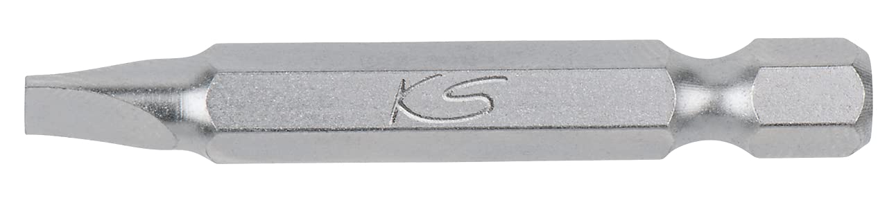 KS-Tools 911.2768 1/4" Bit Schlitz,50mm,7mm,5er