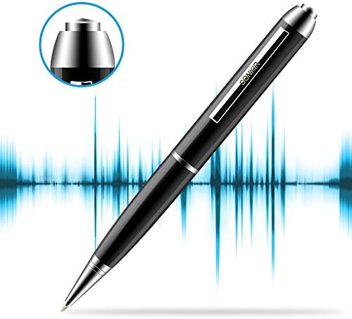 Sonkir Digital Voice Recorder, 32G Mini Audio Voice Recorder, Noise Reduction Audio, USB Rechargeable, Tape Recorder Recording Device for Meetings Classes Interviews