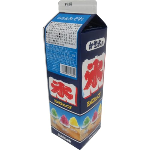 スミダ飲料 かき氷 みぞれ 1000ml