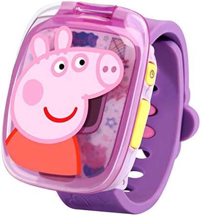 - Peppa Pig Juguete Reloj, 3 a 6 años, Color Morado, único (80-526022)