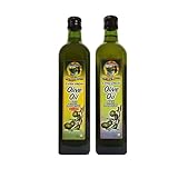 De La Rosa Real Foods & Vineyards - Kosher Moroccan Unfiltered Extra Virgin Olive Oil & Kosher EVOO 25.4 oz each