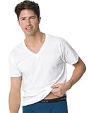 Hanes Men's Comfort Blend V-Neck Undershirt - Medium - White (3-Pack)