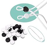 110 PCS Cord Locks Silicone Toggles for