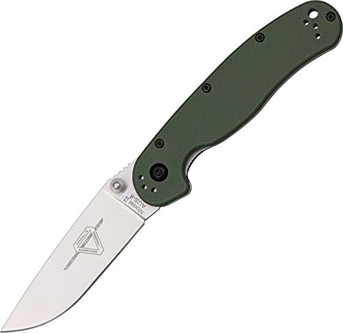 Ontario Knife Company OD Green RAT II Folding Knife