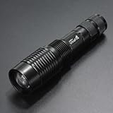 Bheema Ultrafire CREE XM-L T6 1600lm Zoomable LED Flashlight 1x18650 - Bronze