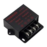 SUPERNIGHT DC Power Step Down Converter Regulator 12V / 24V to 5V 3A 15W Low Voltage Transformer Power Adapter DC-DC Voltage Reducer (5V 3A 15W)