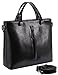 Heshe Women Fashion Leather Handbags Tote Top Handle Shoulder Bags Crossbody Handbag Designer Purse and Satchel for Office Ladies