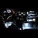 XT AUTO 6pcs Super Bright Cool White T10 Wedge 42-SMD 3528 LED Light bulbs W5W 2825 158 192 168 194 for Car Boot Trunk Map Light Number Plate License Light