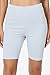 TheMogan Mid Thigh Stretch Cotton Span High Waist Active Bermuda Short Leggings