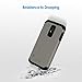 JETech Case for Samsung Galaxy S5, Protective Cover (Grey)