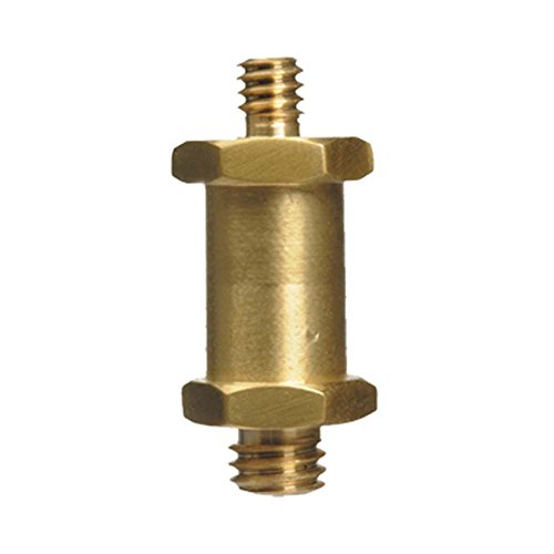 Promaster SHORT SPIGOT 1/4-20F TO 3/8F - BRASS