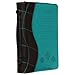 Lamentations 3:21-24 Leather Large Blue/Brown Bible Cover