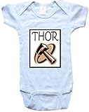 THOR - The Hammer!!! - BigBoyMusic Baby One Piece Bodysuit