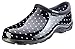 Sloggers 5113BP07 Rain and Garden Shoe with All Day Comfort Insole, Wo's Size 7, Black/White Polka Dot Print primary