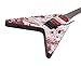 Schecter Gary Holt V-1 FR 6-String Electric Guitar - Blood Splatter