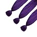 Purple Jumbo Braiding Hair Extension 3Pcs/Lot 24inch Jumbo Braid Hair High Temperature Fiber Synthetic Jumbo Braids Crochet Braids Extensions(Purple#,24
