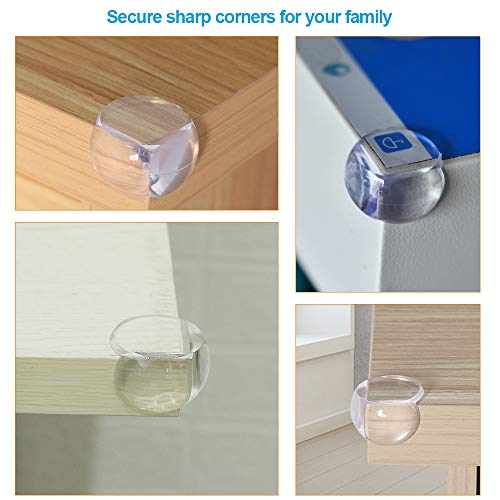 Corner Protector, 20 Pack Baby Proofing Table Corner Guards for Baby Safety, Keep Child Safe from Sharp Corners