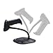 Adjustable Barcode Scanner Stand, SHONCO Hands Free Barcode Scanning Bar-Code Reader Cradle Holder Adjustable Goose Neck Stand for Symbol Scanner Barcode Scanner Scan Gun Label Reader 2Pack