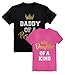 King & Princess Dad and Daughter Matching Shirts Gifts for Dads Fathers Day Daddy & Me Shirt Set