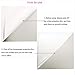 SANITRO 15 Pieces Self Adhesive Mirror Sheets Flexible Non Glass Mirror Plastic Mirror Tiles Wall Stickers for Home Decor, 4 Inch by 6 Inch and 6 Inch by 9 Inch