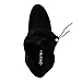 Beston FC76 Women's Ankle Tie Up Block Heel Ankle Booties One Size Small