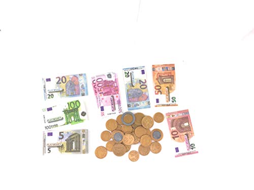 Spielgeld | Rechengeld | Euro | Set | Kaufladen Zubehör | Scheine und Münzen