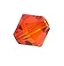 25pcs x Genuine Preciosa Bicone Crystal Beads 6mm Fire Opal Alternatives For Swarovski #5301/5328 #preb634