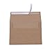 A1 Small Envelope - Mini Brown Kraft Paper Envelopes| Self Sealing |Perfect sized envelopes for personalize gift cards, wedding envelopes or Birthday Party place cards- 5.125 x 3.625 Inches (A1)