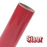 Siser EasyWeed HTV 11.8" x 6ft Roll - Iron on Heat Transfer Vinyl (Red)