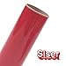 Siser EasyWeed HTV 11.8" x 3ft Roll - Iron on Heat Transfer Vinyl (Red)