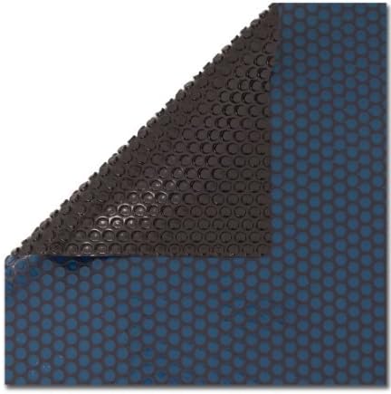 Down Under Black/Blue Solar Cover - 18x36 Oval Pool - 160 Grade - Premium Solar Heater Blanket