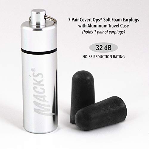 Mack's Covert Ops Soft Foam Shooting Ear Plugs, 7 Pair Plus Travel photo 8