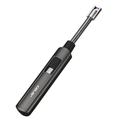 Jsver usb rechargeable arc lighter with 360 flexible neck, windpr…