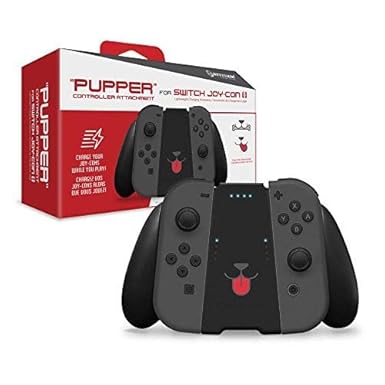 Amazon Com Hyperkin Pupper Controller Attachment For Switch Joy Con Video Games