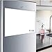 Deke Home - Magnetic Dry Erase Board, 6 Dry Markers with Eraser, School Home Calendar, Office Supplies. Kitchen Whiteboard, Refrigerator Magnet White Board, Board for Fridge, 17x11 in