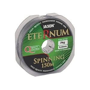 Jaxon Bobine De Fil De Pêche Eternum – 150 M/0,16-0,40 Mm Monofilament