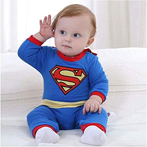 Export Town Batman & Superman Baby Boys' Costume Coverall