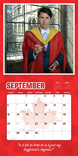 Justin Trudeau, My Canadian Boyfriend 2020 Wall Calendar - Thumbnail 2