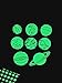 JKL Partners LLC Premium Glow in The Dark Stars and Solar System Planets Ceiling Stickers Adhesive 3D Dots and Stars and 8 Planets