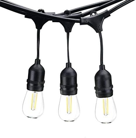 M T C Canada Led String Lights Outdoor Non Dimmable 48ft