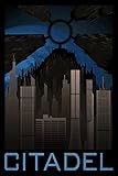 (24x36) The Citadel Retro Travel Poster