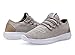 XUNMU Men's Walking Shoes Mesh Casual Athletic Shoes Running Shoes Lightweight Breathable Fashion Sneakers Khakigray 46