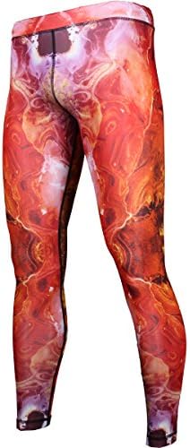 Newaza Apparel Sahara Spats - Orange - Large