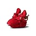 Zutano Baby Velour Bootie - Red, 18 Months